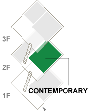 2F CONTEMPORARY フロアマップ
